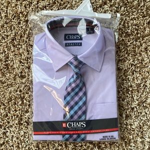 Boys 8 Dress Shirt & Tie